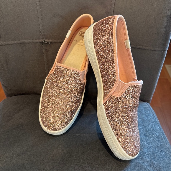 Kate Spade Shoes - Keds for Kate Spade Glitter Slip On Shoes Size 7.5M